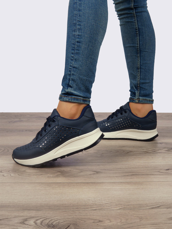 Tenis Casual Azul ADDIC DUF9048AZ