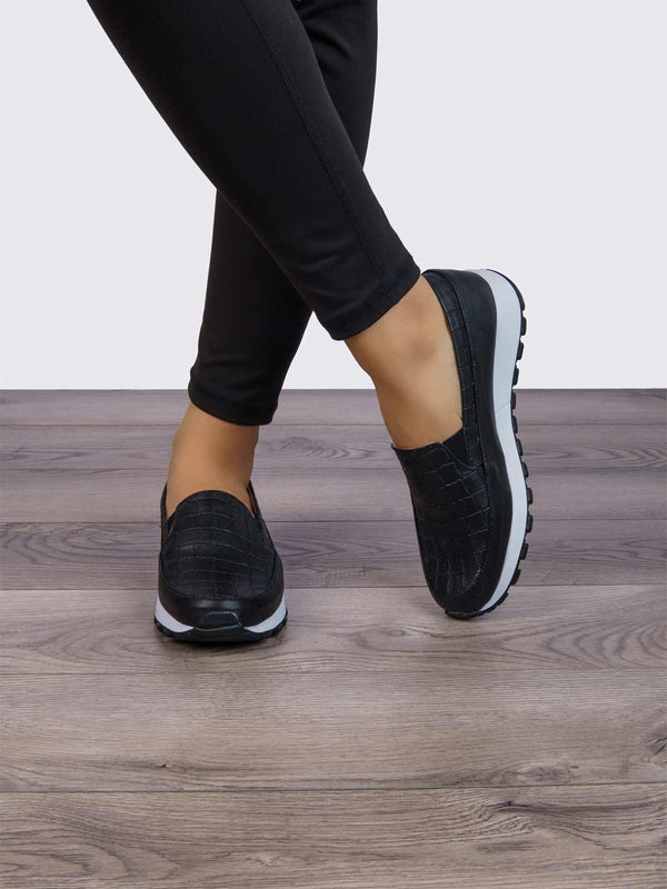 Mocasín Negro ADDIC SAB7007NE - www.zitiocr.com