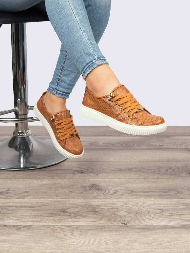 Tenis Casual Miel ADDIC SAB724MI