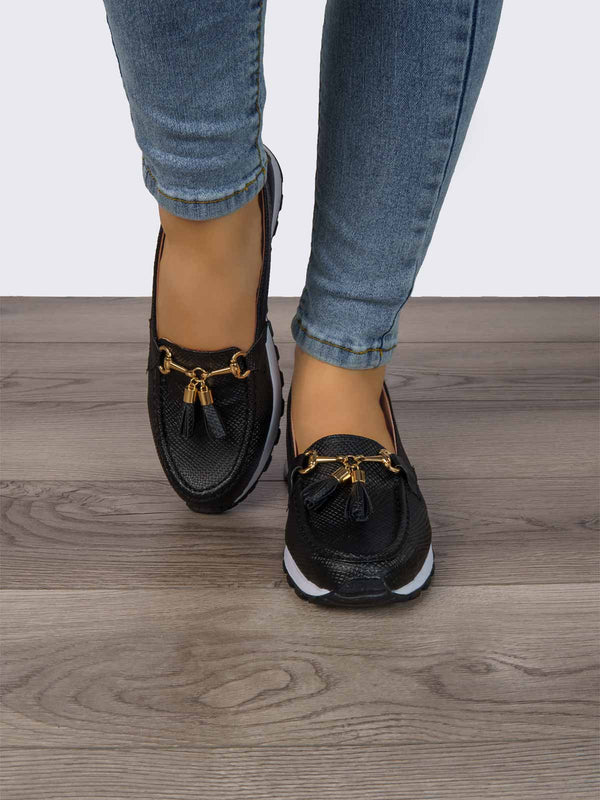 Mocasín  Negro ADDIC SAB923NE