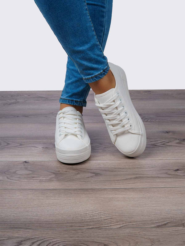 Tenis Casual Blanco Sabata SBBILLIE91BLB - www.zitiocr.com