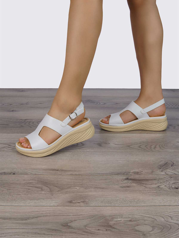 Sandalia Blanco Sabata Loren 01 SBLOREN01BL