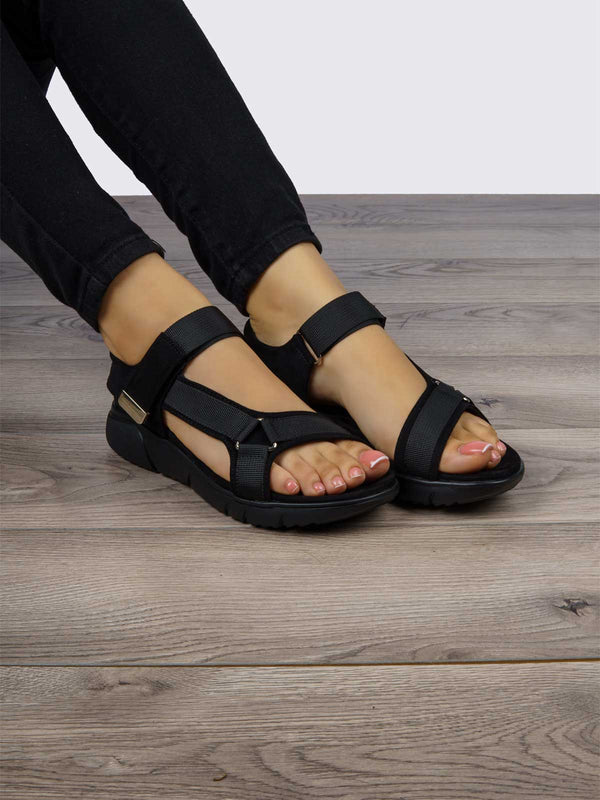 Sandalia Negro Sabata Loren 2407 SBLOREN2407NE