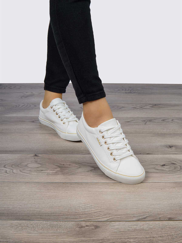 Tenis Casual Blanco Sabata 31 SBOLSEN31BLDO