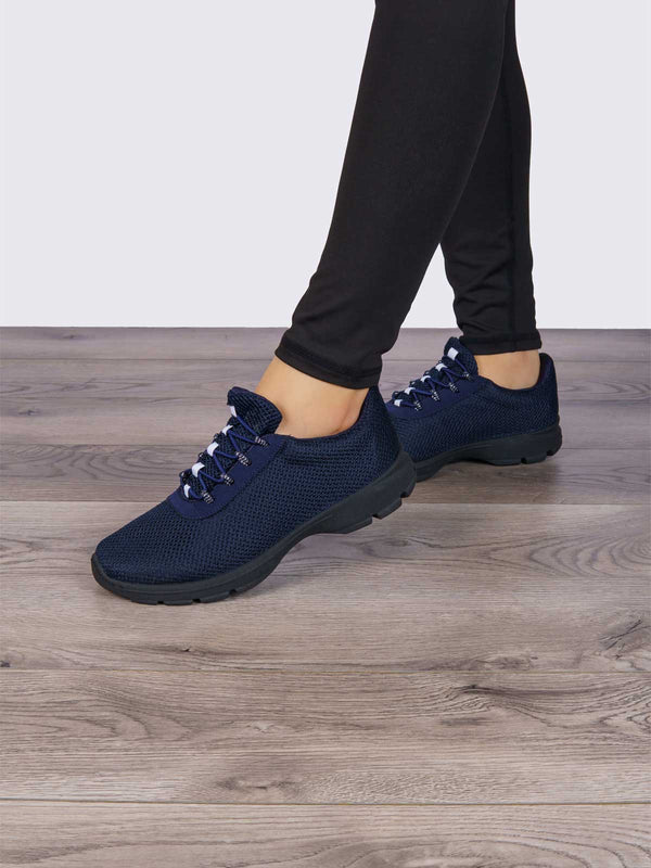 Tenis Casual Azul Suela Negra ADDIC SIN203AZSNE