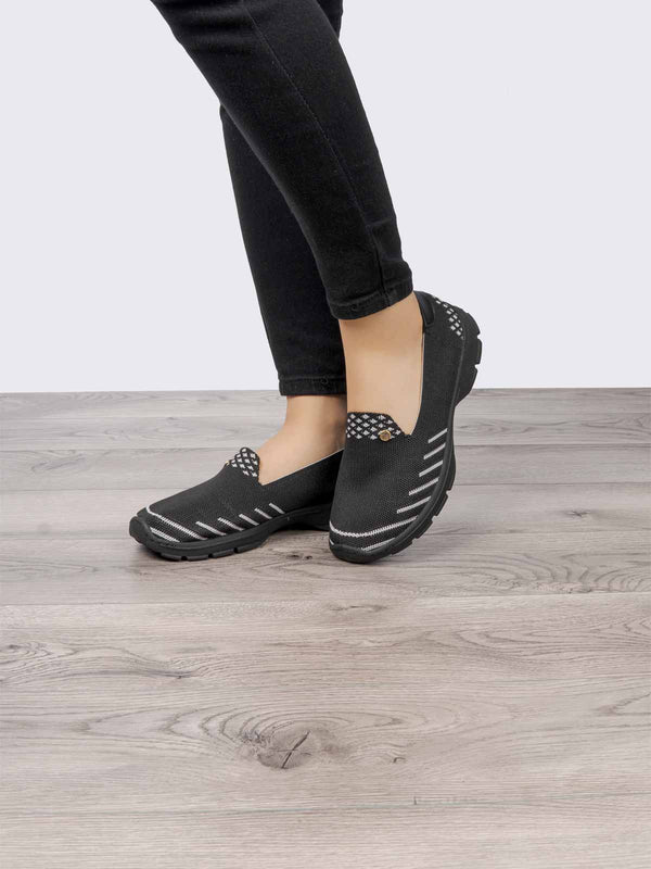 Tenis Casual  Negro ADDIC SIN327NE