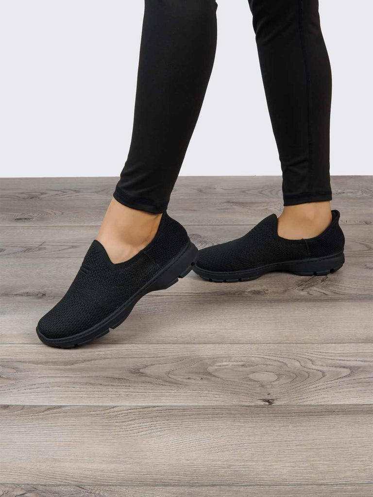 Tenis Casual Negro Jaspeado ADDIC SIN786NE