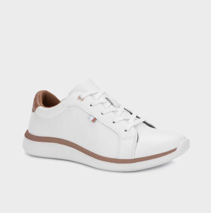Tenis Casual Blanco Natural Step NASTEPBLCM