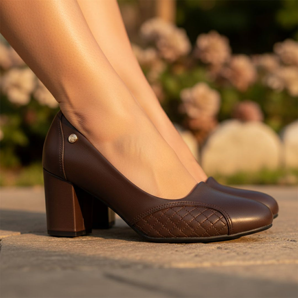 Tacón Ejecutivo Café Visius VI2503CF