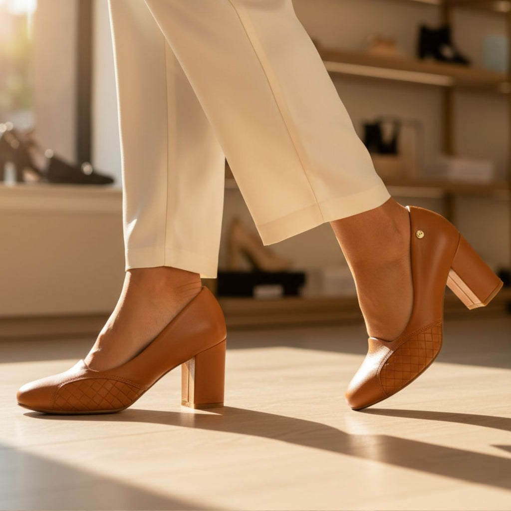 Tacón Ejecutivo Miel Visius VI2503MI