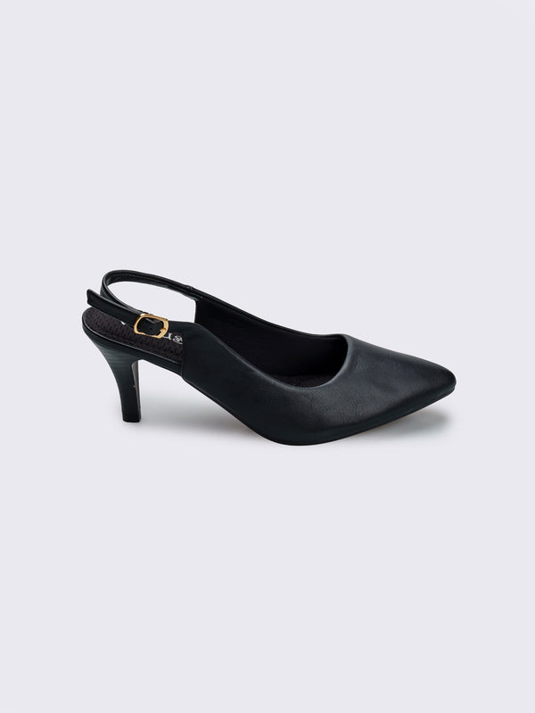 Tacón Ejecutivo Negro Visius VI3487NE
