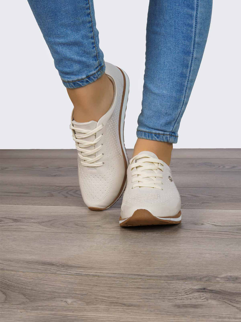 Tenis Casual Blanco ViaUno VIA1660BL