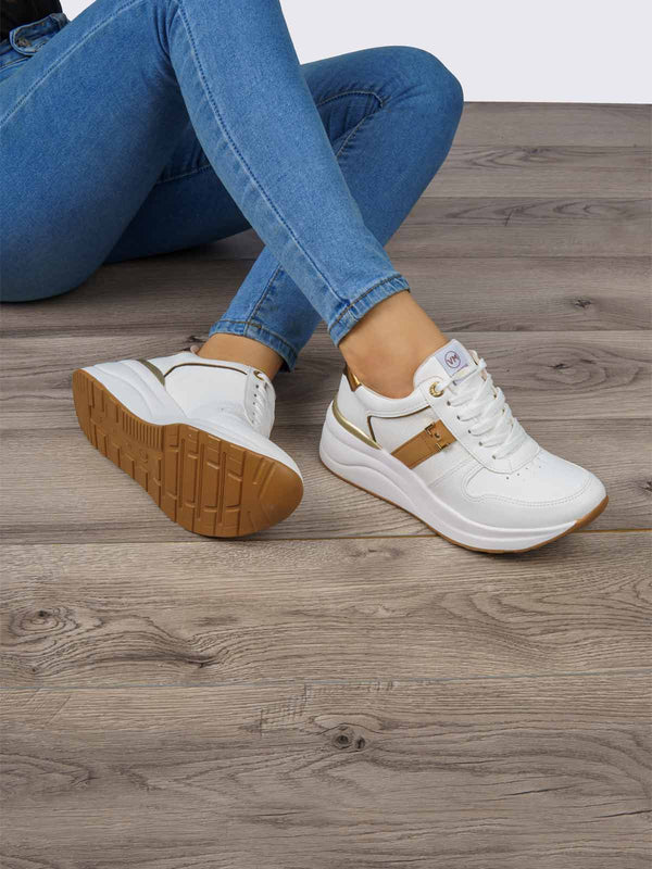 Tenis Casual Blanco Viamarte VM081.002.05BL