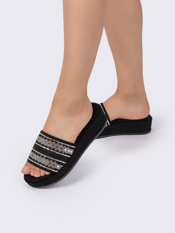 Sandalia Casual Negro ADDIC WIL5555NE