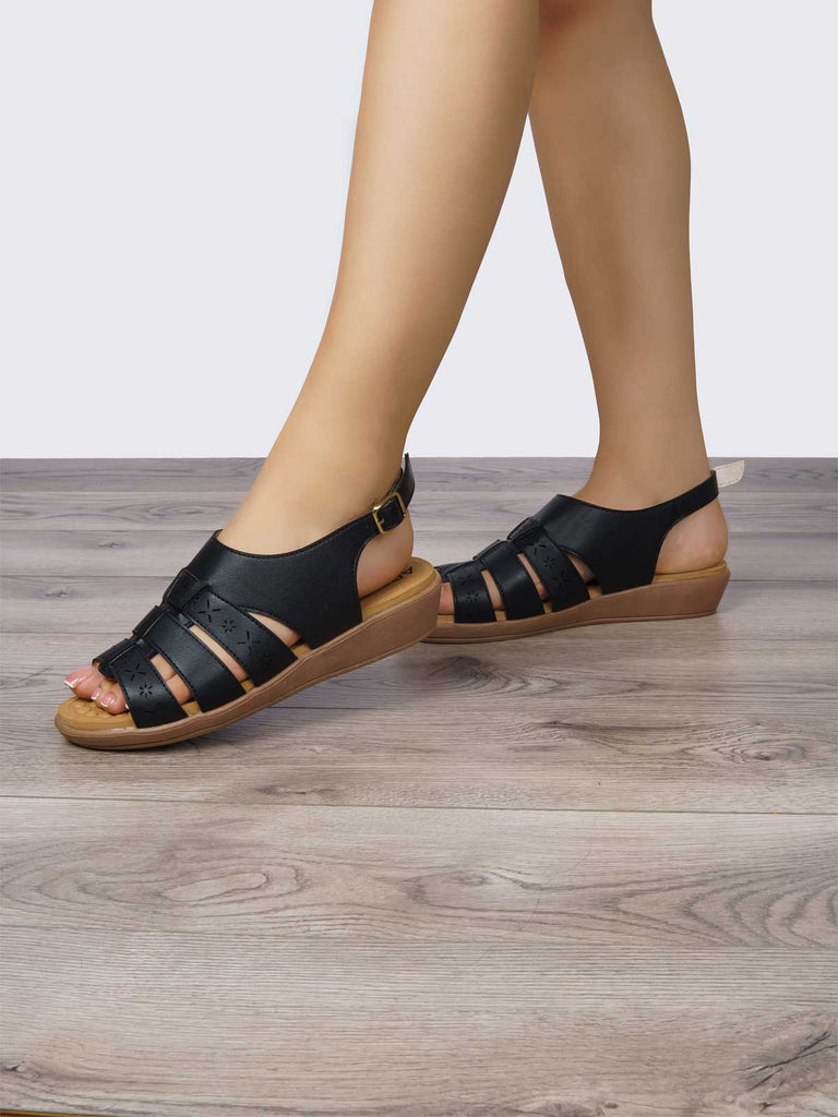 Sandalia Casual Negro ADDIC WIL9068NE