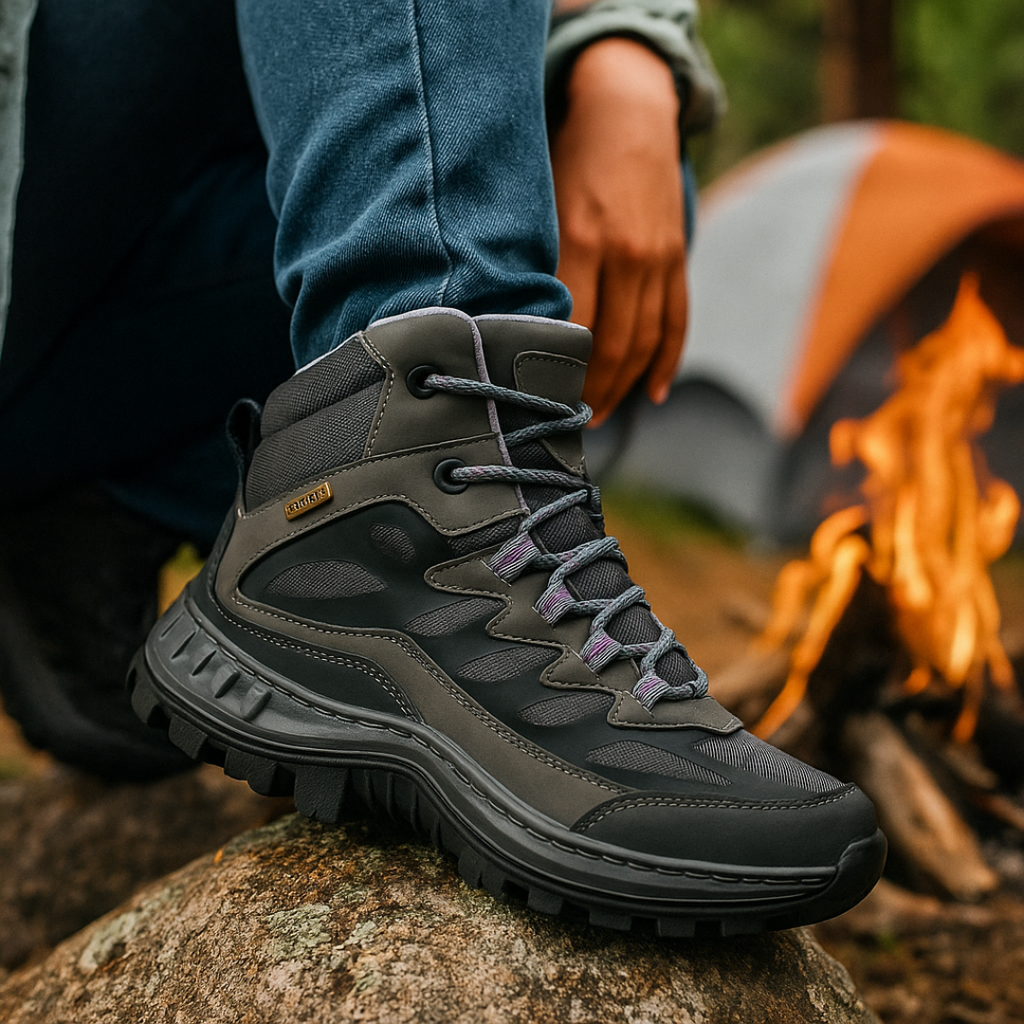 Bota Casual Mujer Gris WINNER WIN1480GRLI