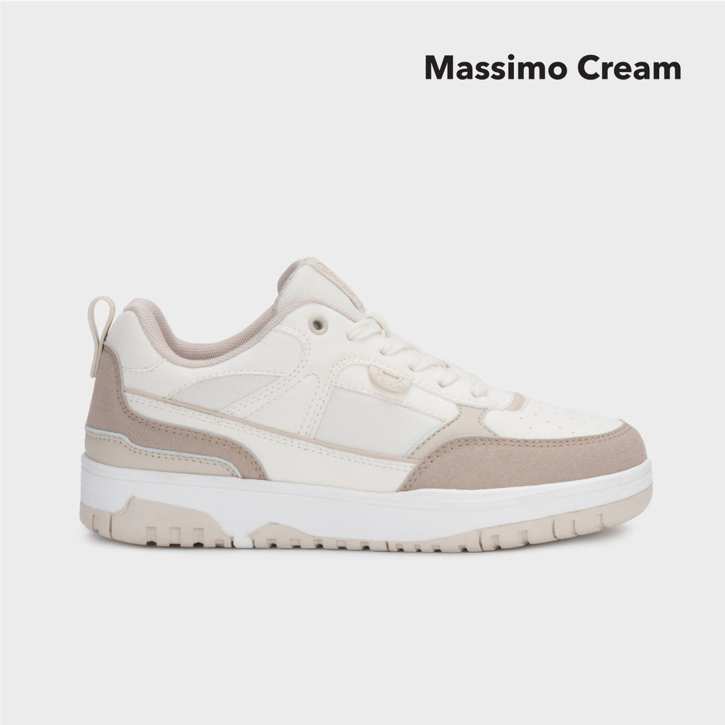 Tenis Casual Crema Coral Massimo COMASSIMOCRM