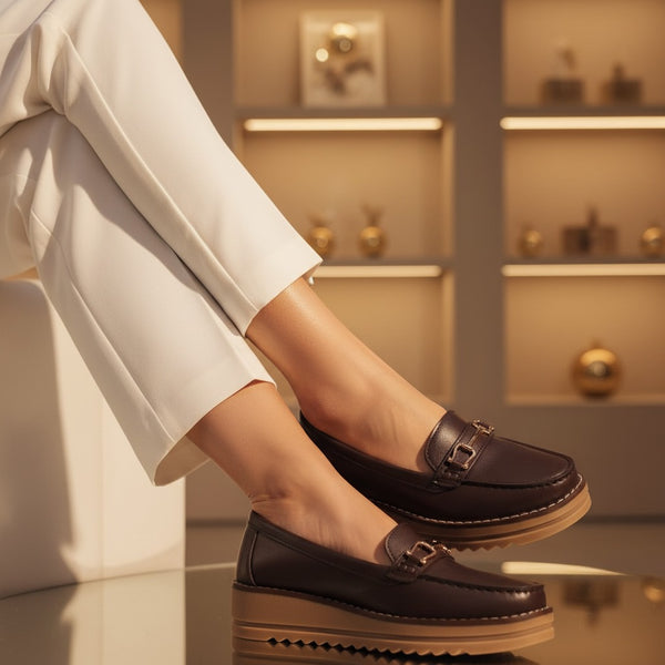 Mocasin Café Massaggio MS2502CF