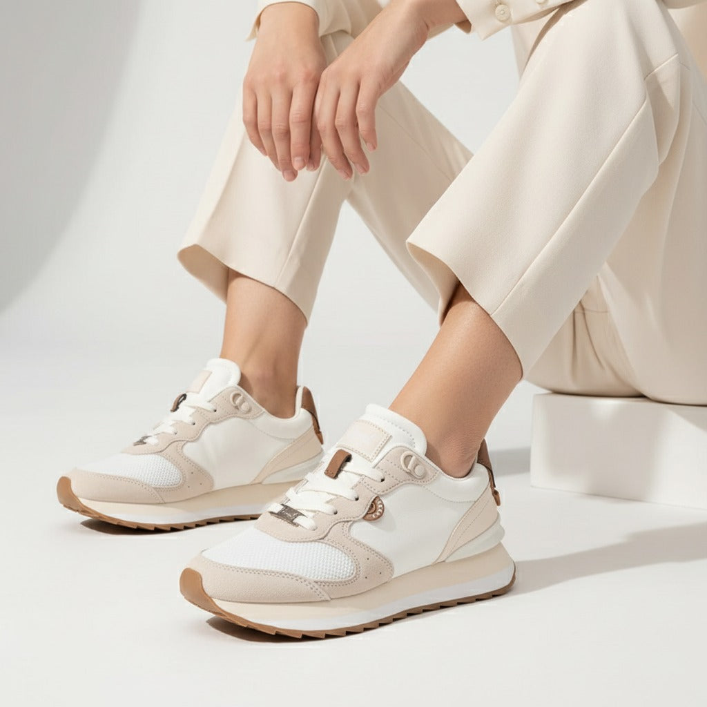 Tenis Casual Crema Coral Hailee COHAILEECRM