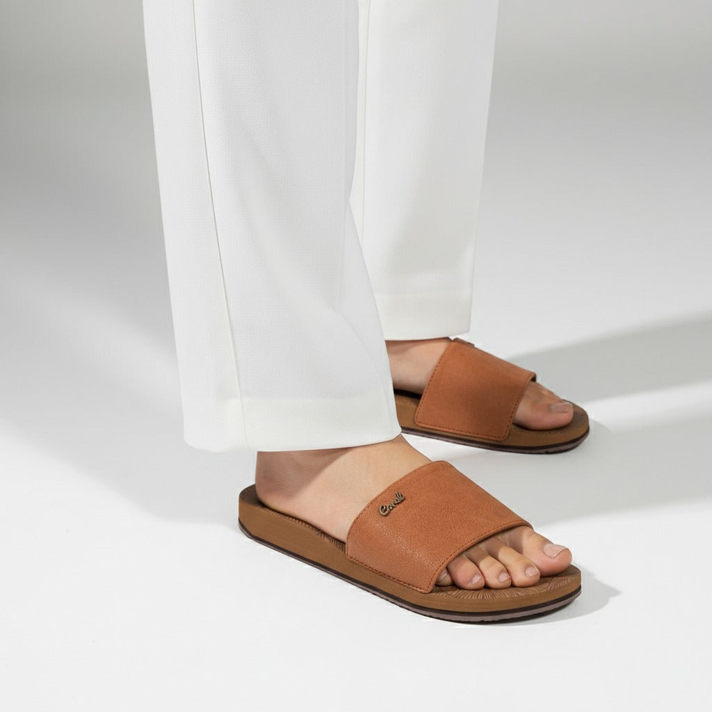 Sandalia Camel Coral Amara COAMARACM - www.zitiocr.com