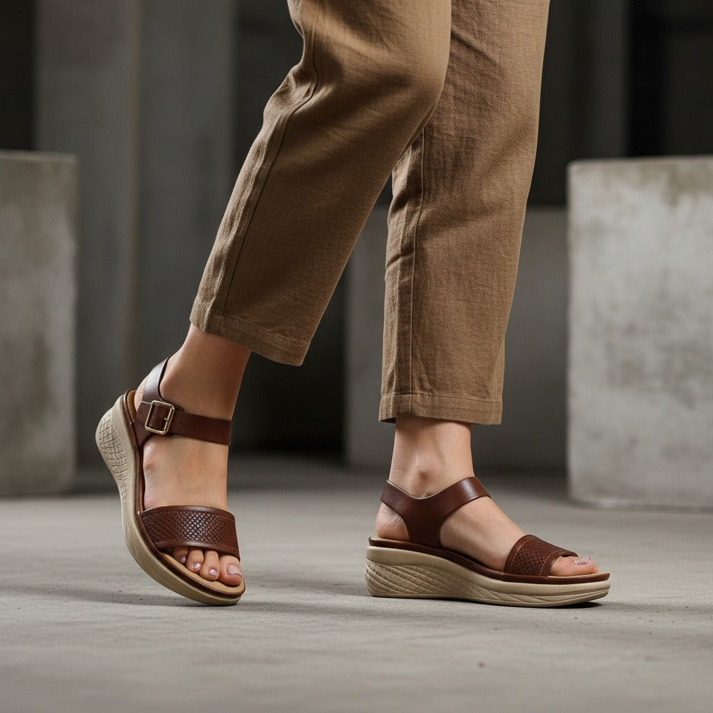 Sandalia Cafe Sabata Loren 2507 SBLOREN2507CF - www.zitiocr.com