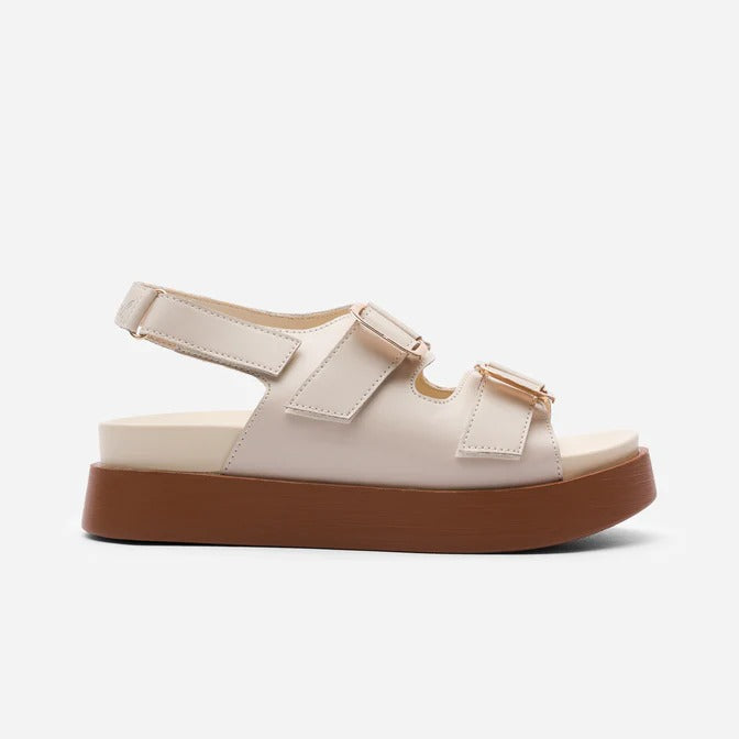 Sandalia  Crema Coral Clay COCLAYCRM