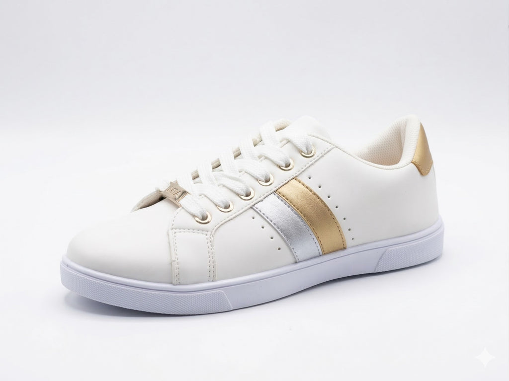 Tenis Casual Plata MENINA Cabo MECABOPL