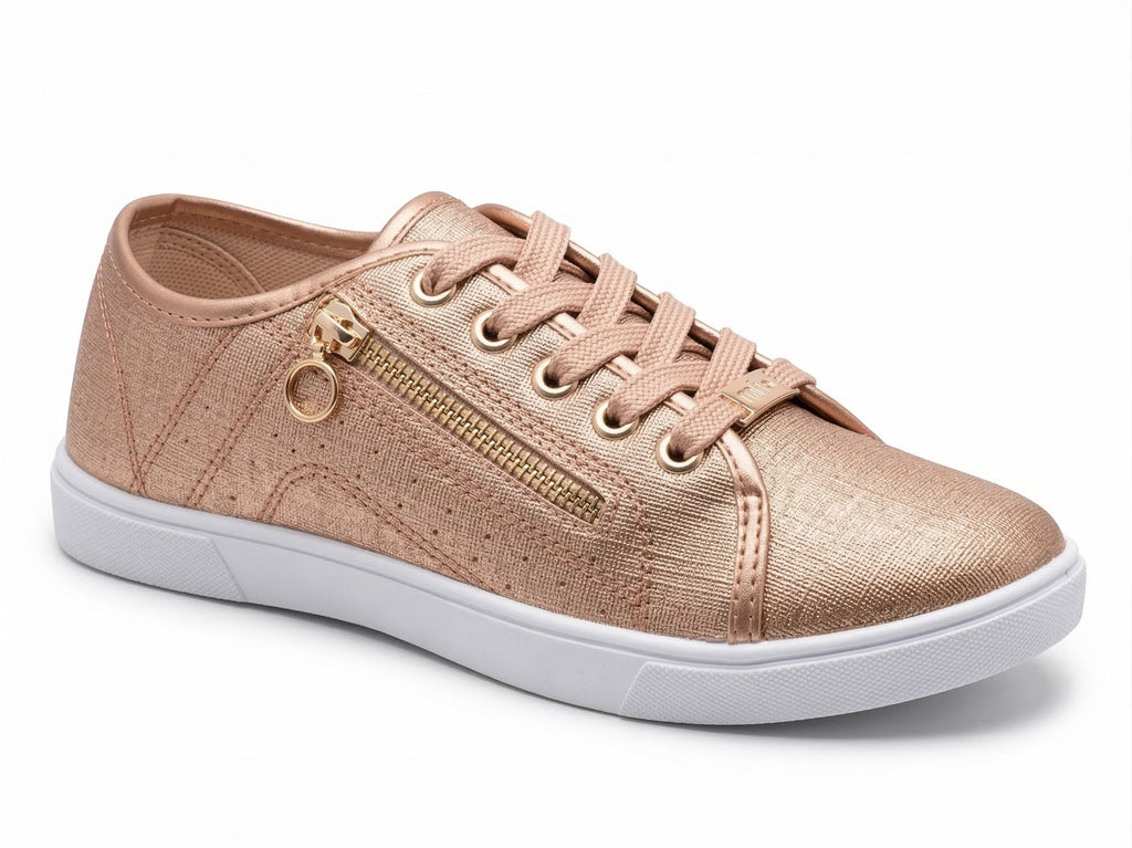 Tenis Casual Oro Rosa MENINA Cancun MECANCUNOR