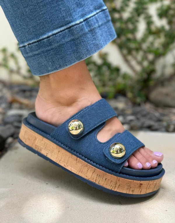 Sandalia Casual Jeans MENINA MEALEXAJE