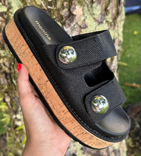 Sandalia Casual Negro MENINA MEALEXANE