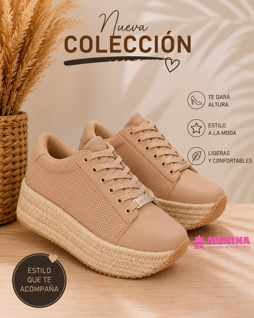 Tenis Casual Blanco Menina Blanco MEROMANU