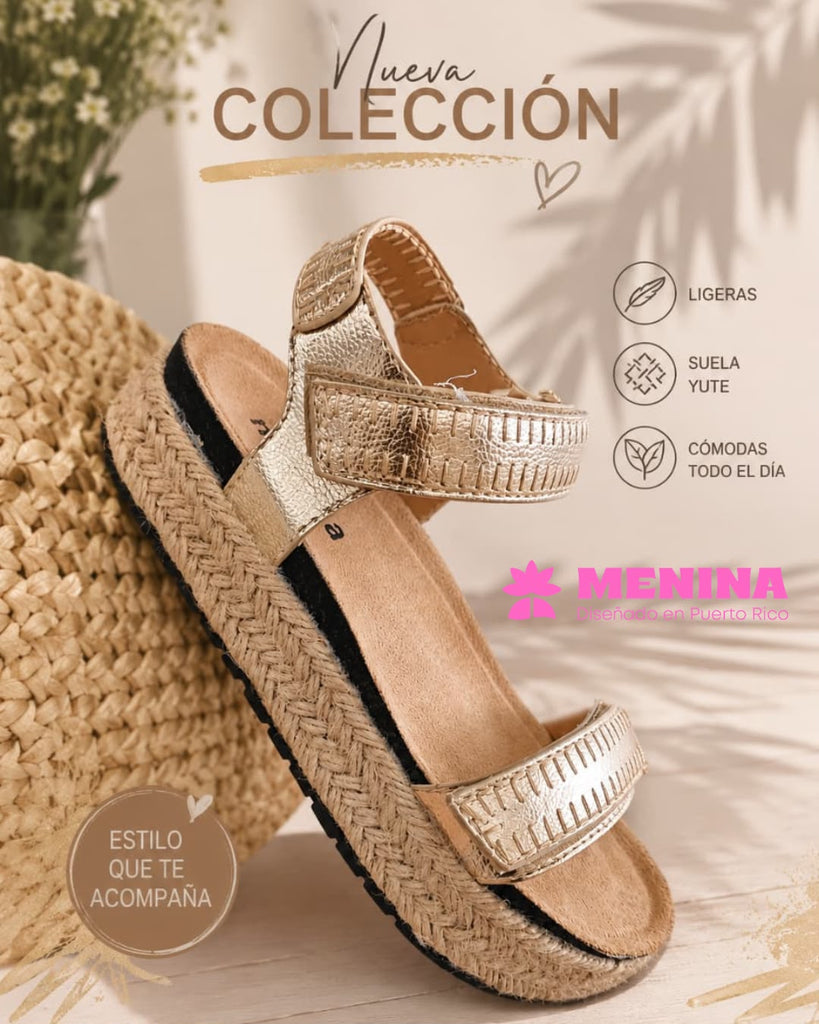 Sandalia Casual MENINA MEFLORA4DO