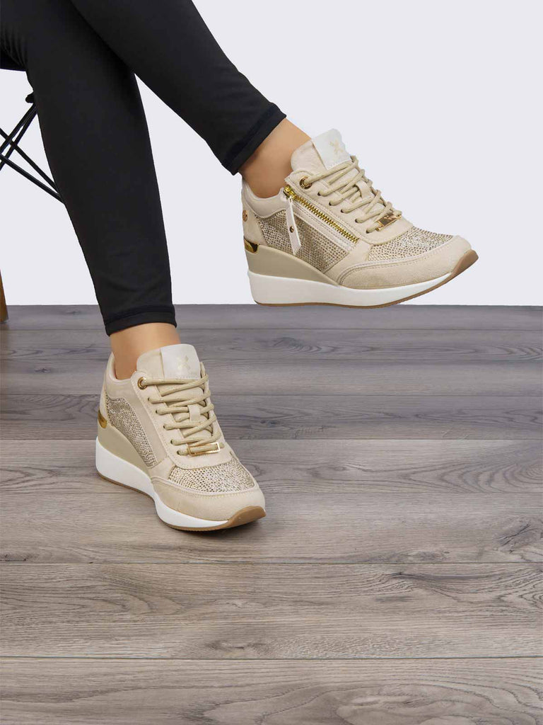 Tenis Casual Beige XTI XTI142957BE