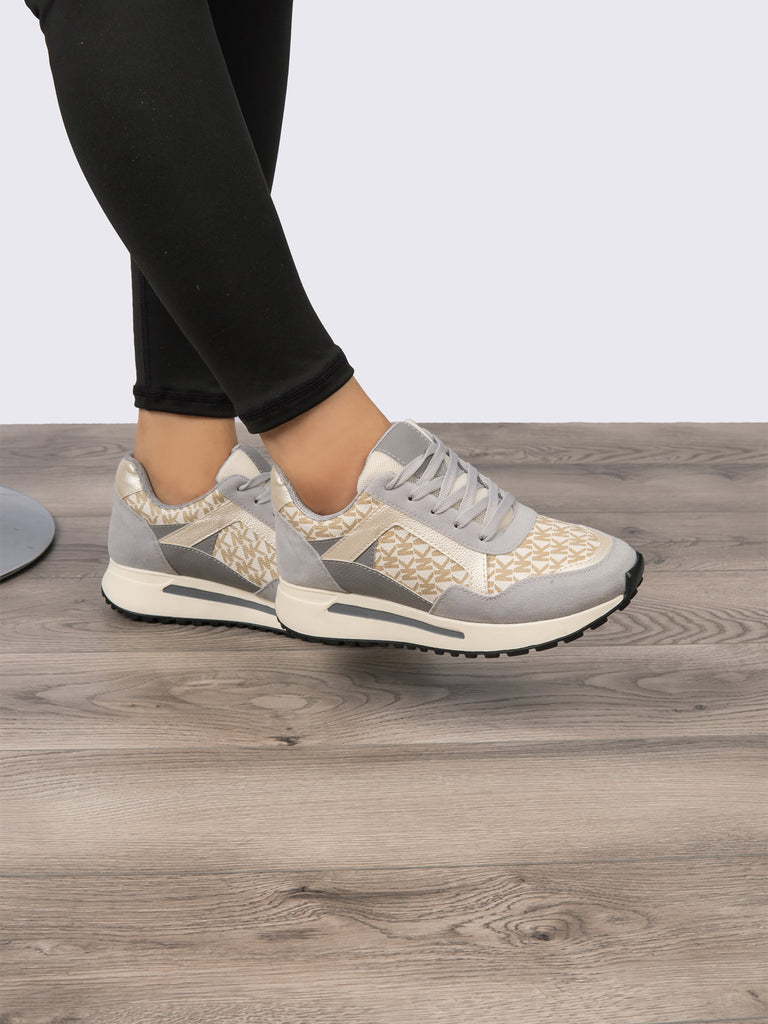 Tenis Casual Dama Gris  ADDIC  MAR03GR