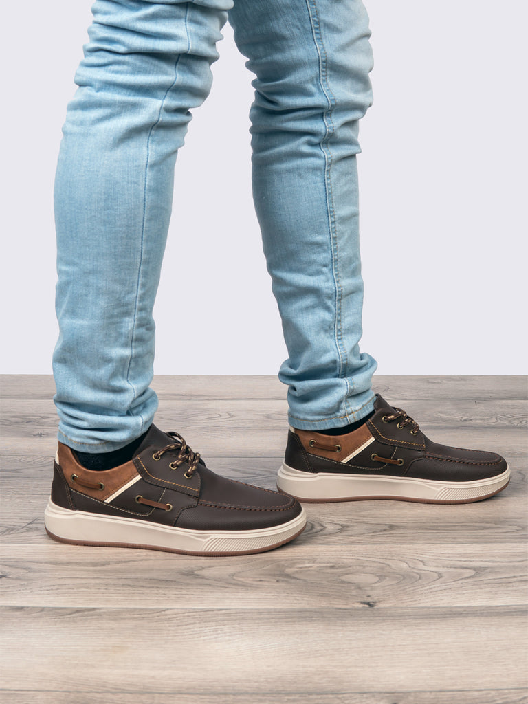 Zapato Casual Hombre Cafe LENNON TO213CF – www.