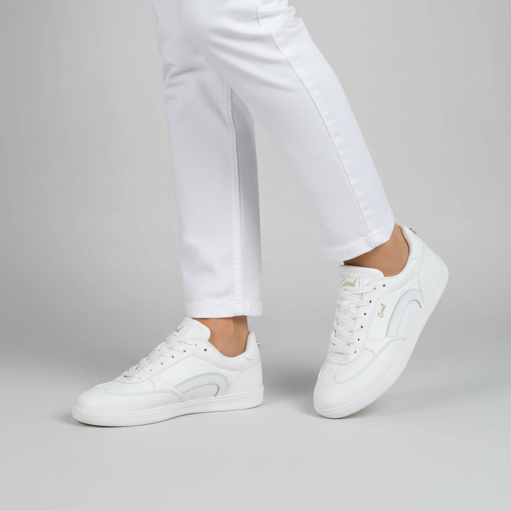 Tenis Casual Blanco All Coral Emporia COEMPORIAALBL - www.zitiocr.com