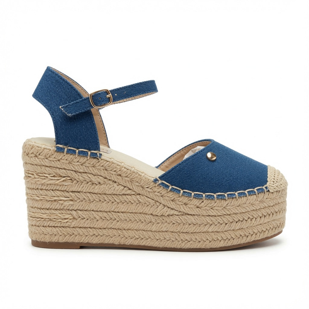 Sandalia Casual Jeans MENINA MESOFIAJE