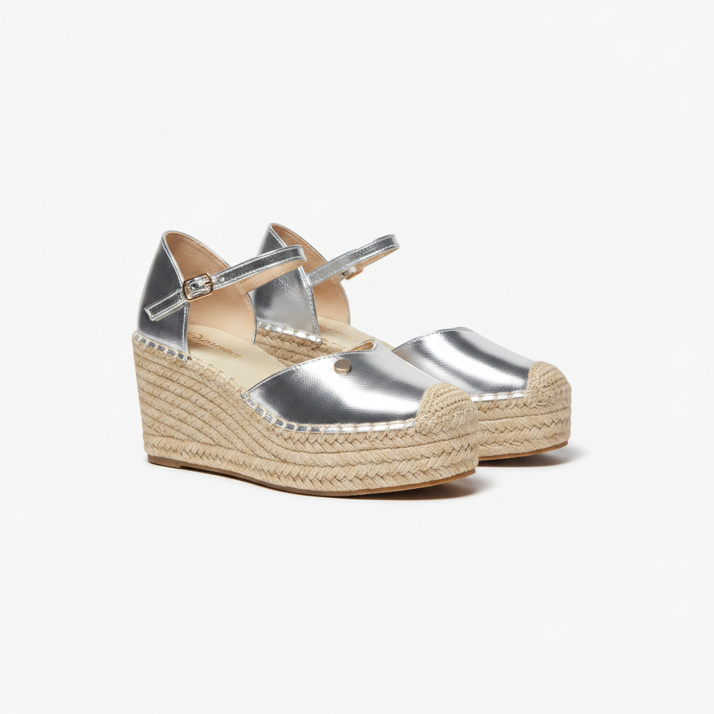 Sandalia Casual Plata MENINA MESOFIAPL