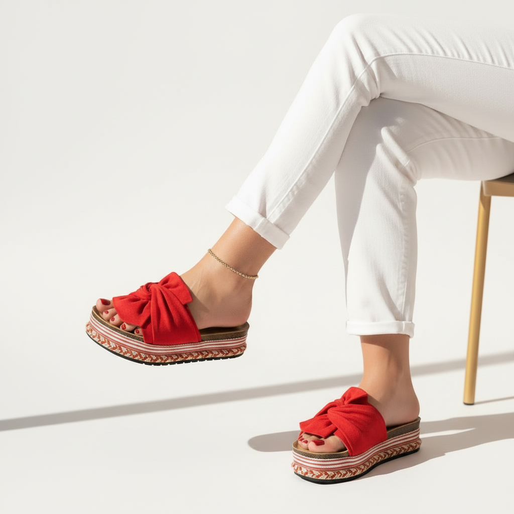 Sandalia Casual Rojo MENINA Napa 3 MENAPARO