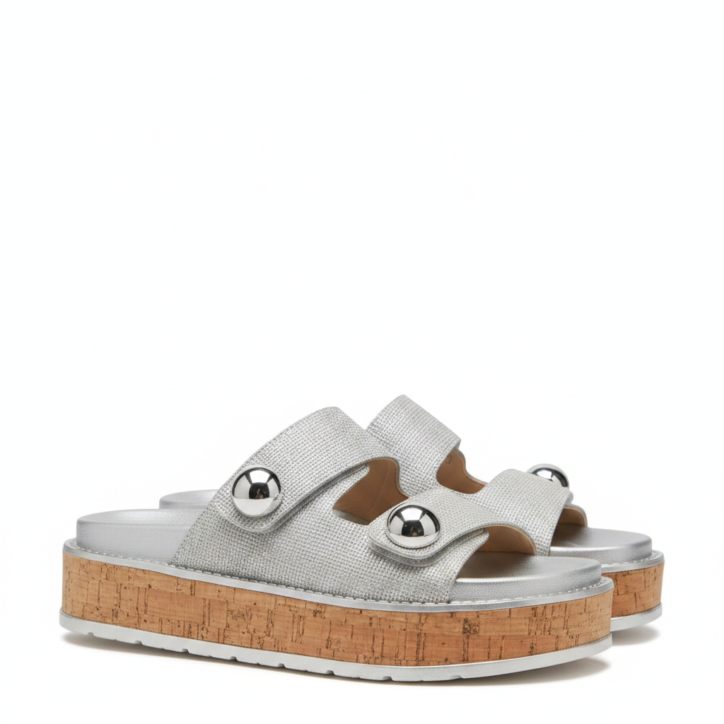 Sandalia Casual Gris MENINA MEALEXAGR