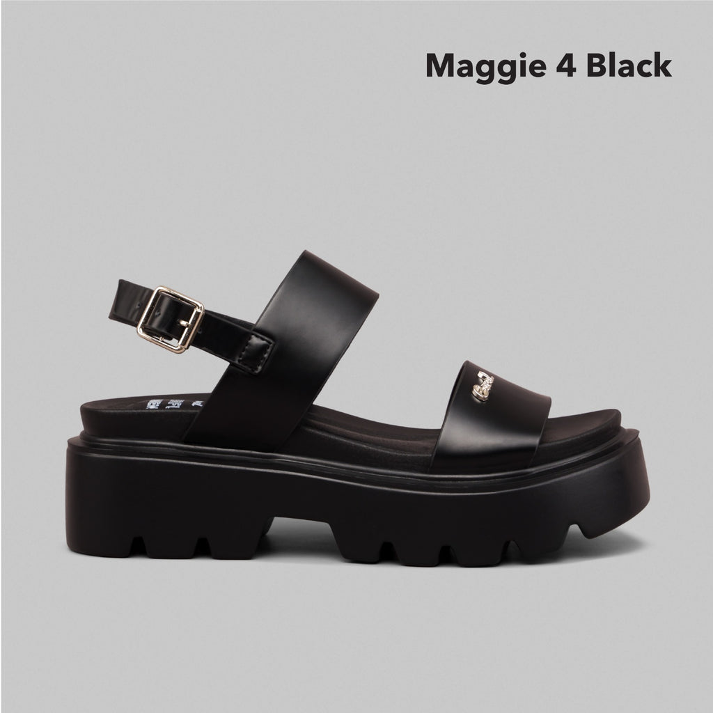 Sandalia Negro Coral Maggie 4 COMAGGIENE