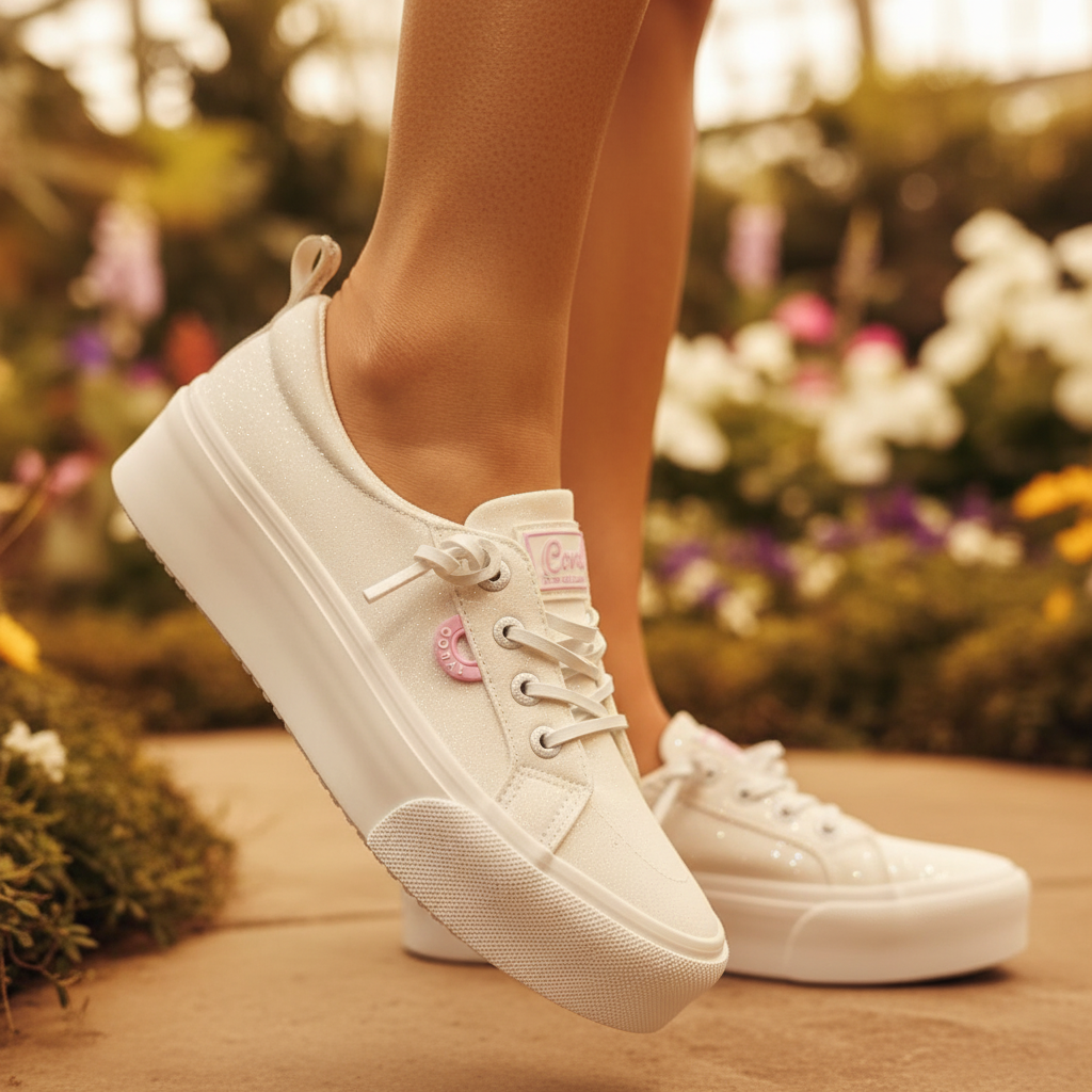 Tenis Casual Blanco Coral OCTAVIA 3 COOCTAVIA3BLG