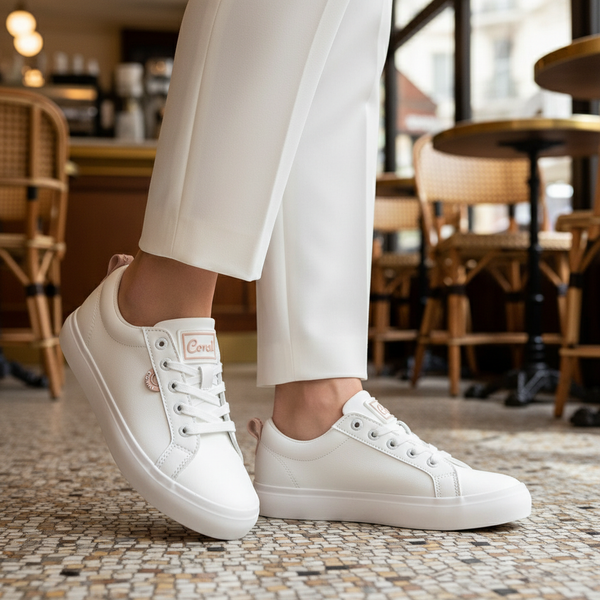 Tenis Casual Blanco Coral Alara COALARAALBL - www.zitiocr.com