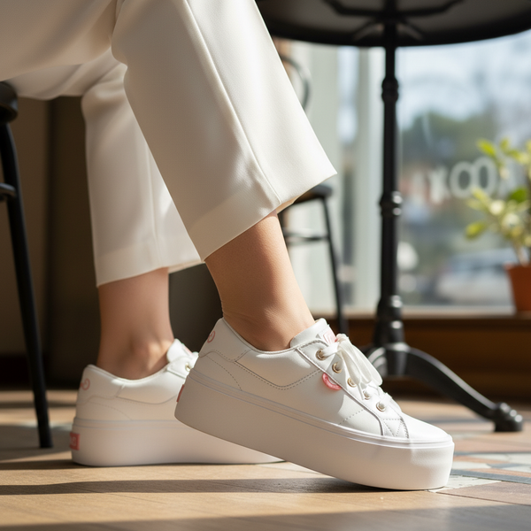 Tenis Casual Blanco Coral Aiko COAIKOBL