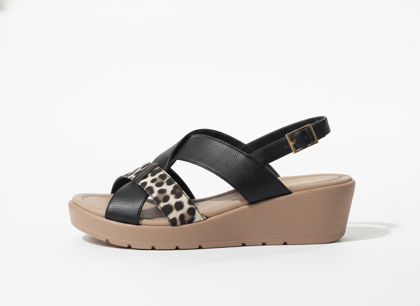 Sandalia Casual Negro Saula SAU26033NE - www.zitiocr.com