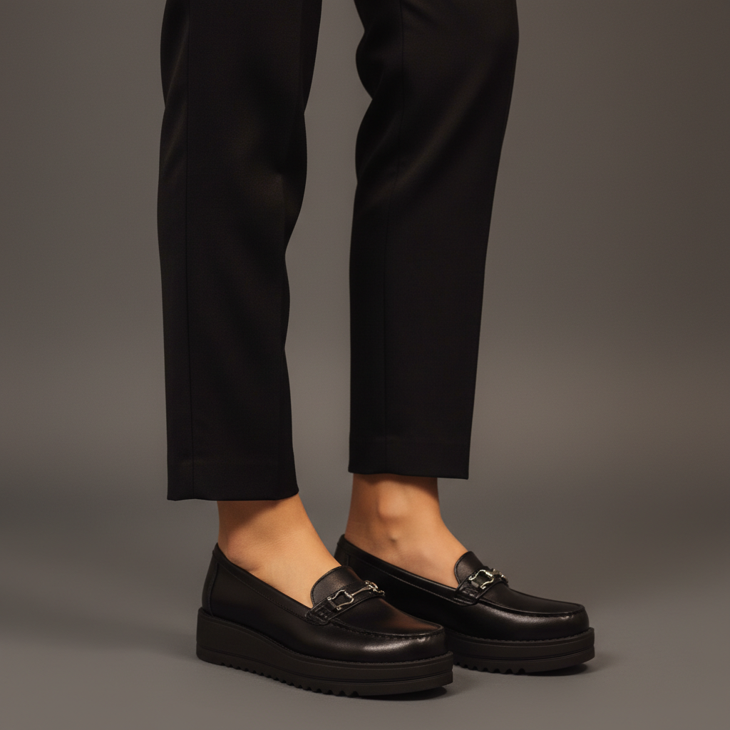 Mocasin Negro Massaggio MS2502NE