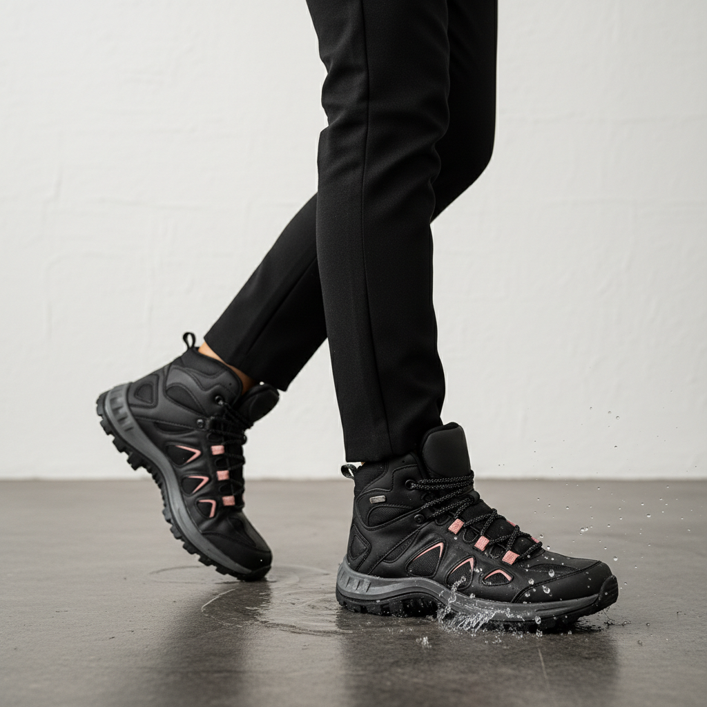 Bota Casual Mujer Negro WINNER WIN2468NERS