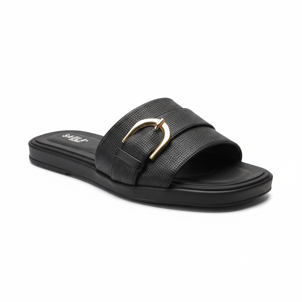 Sandalia Casual Negro Saula SAU5232NE - www.zitiocr.com