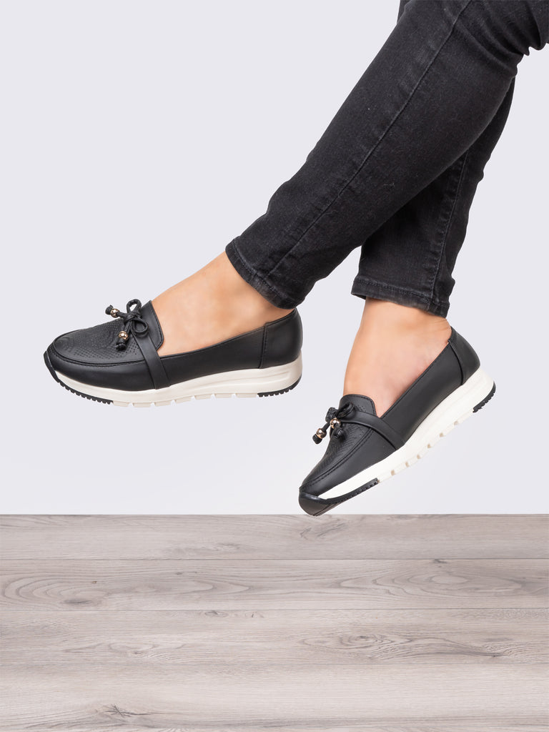 Mocasín Negro ADDIC GA277NE