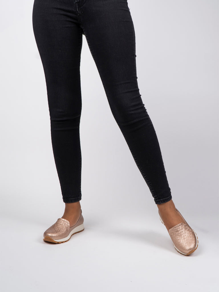 Mocasín R Oro Rosa ADDIC HU6902ROR - www.zitiocr.com